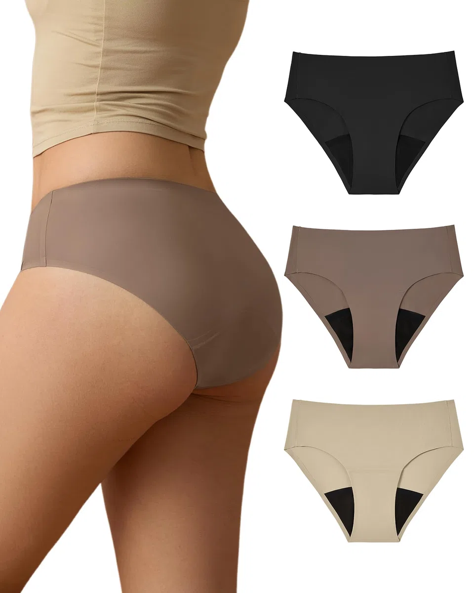 SHARICCA Biancheria intima periodica Forte sanguinamento 40 ML assorbenza periodi biancheria intima traspirante a prova di perdite mestruale mutande slip donna