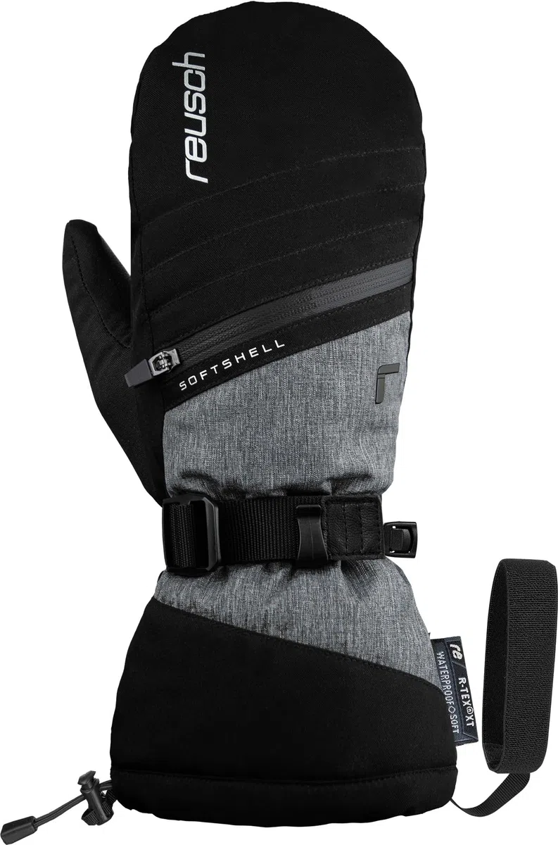 Reusch Demi R-TEX XT Mitten guanti antivento, impermeabili, traspiranti, comodi e caldi guanti invernali da neve e da sci per donna con tasche per termoforo