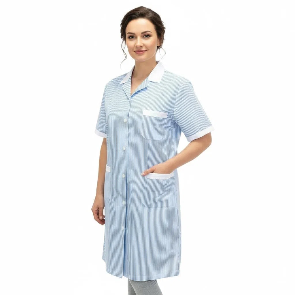 Camici da Lavoro Donna,Maestra Asilo,Alimentari,Banconista,Cameriera ai Piani,Domestica