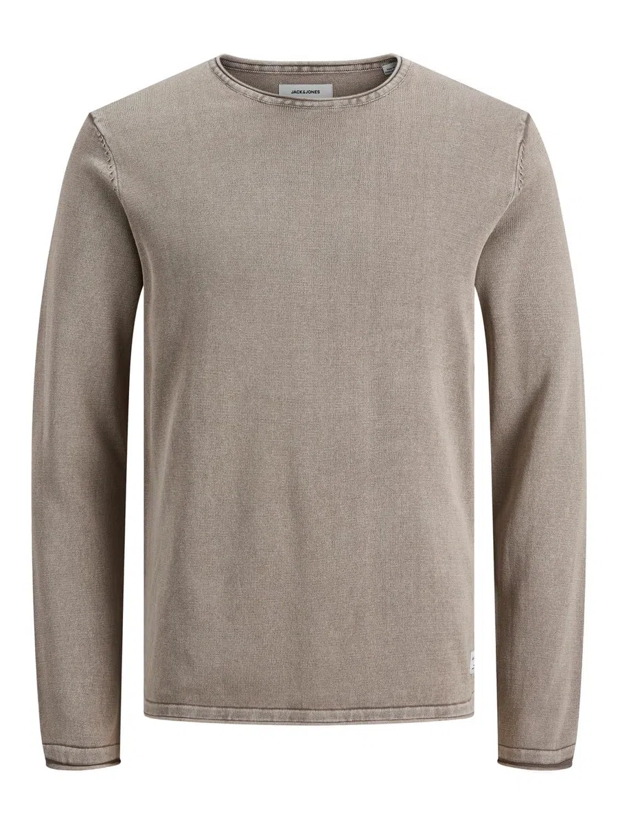 JACK & JONES Jjeleo Knit Crew Neck Noos Maglione Uomo (Pacco da 1)