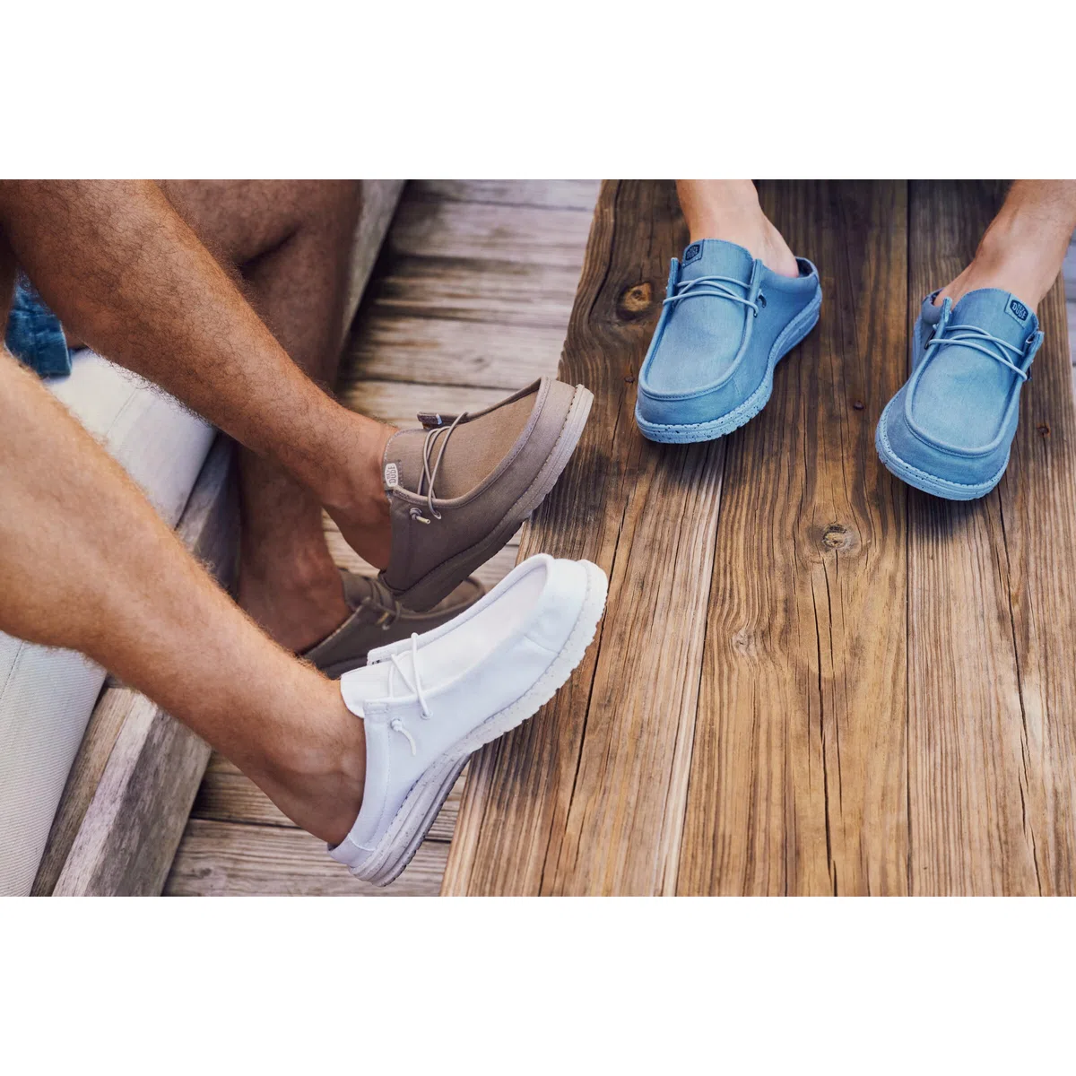 HEYDUDE Wally Slip Stretch Canvas Scarpe da ginnasticaUomo