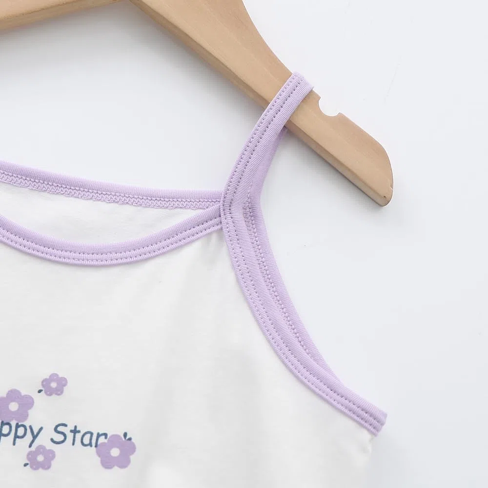 Camisole da Bambina in Cotone con Sottogonna 3 Pezzi da 2 a 8 Anni