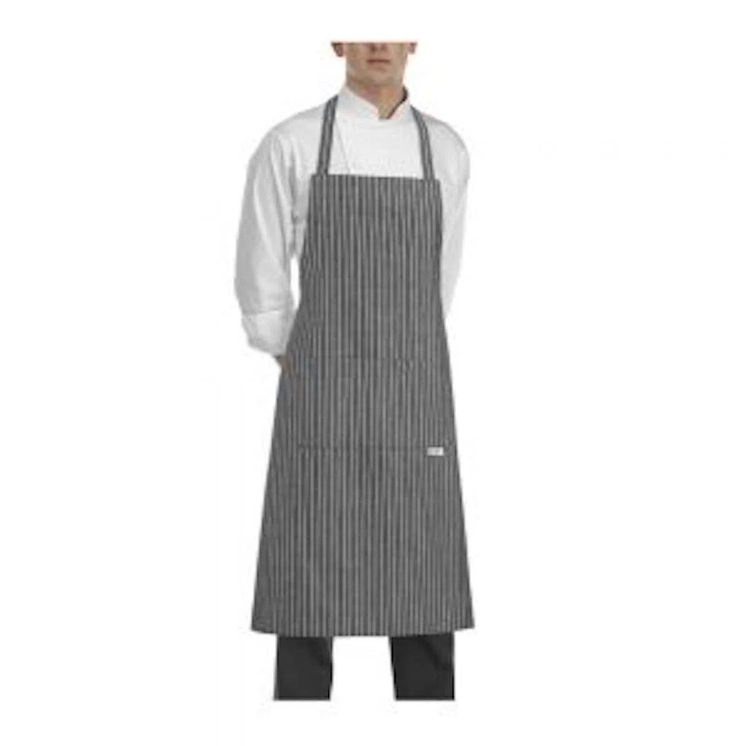 Egochef Grembiule con pettorina e tascone 100% cotone