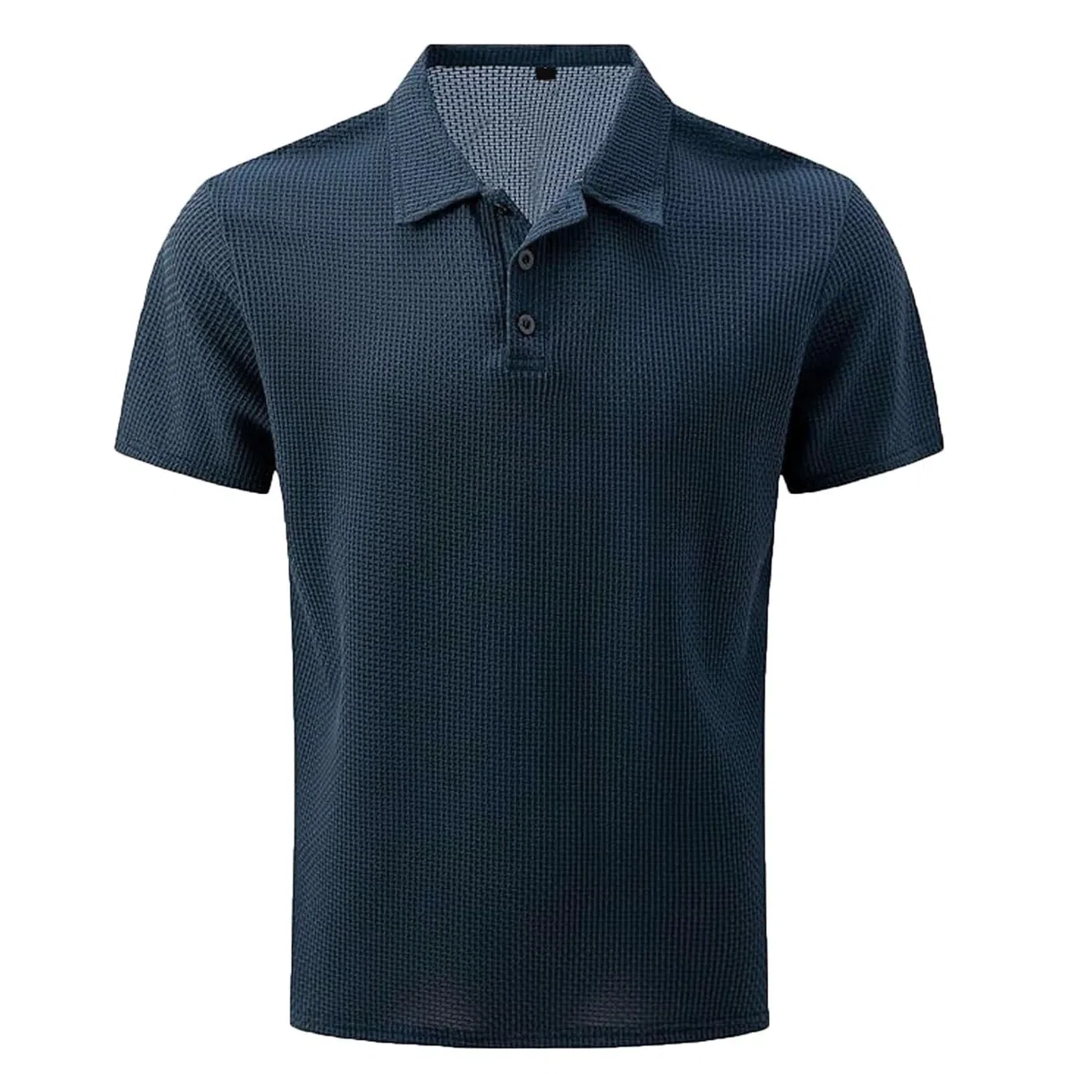 Breeze Polo Uomo Manica Corta Magliette Personalizzate Polo Uomo Lavoro Cotone Asciugatura Rapida Traspirante Tennis Polo-Shirts Vestibilità Comode Camicia Button Front T-Shirts Basic Regular Fit Golf