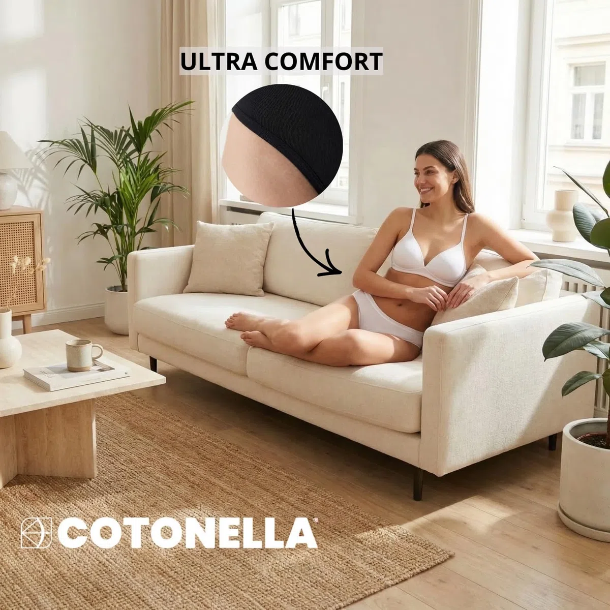 Intimitaly Slip Donna Cotone Vita Bassa, Cotone Bielastico Mini, Bianco e Nero, Confezione da 6 Pezzi Standard Oeko Tex