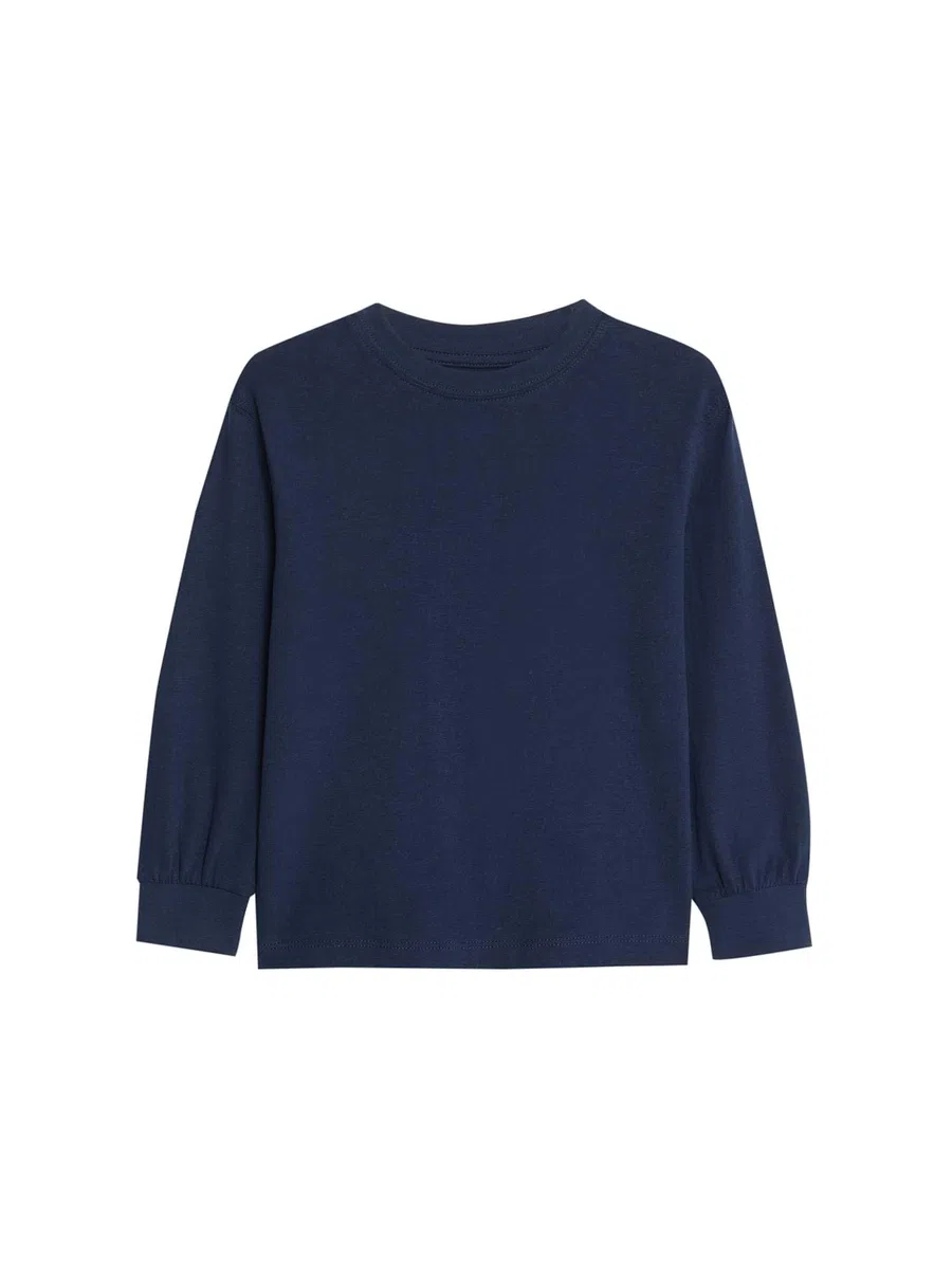 Marks & Spencer Bambini Puro Cotone Top 3-Pack – Unisex per Bambini e Ragazze – vestibilità Regolare
