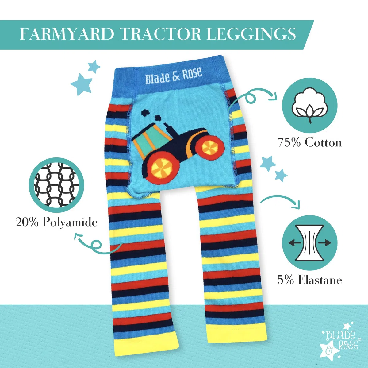 Blade & Rose Farmyard Tractor Legging