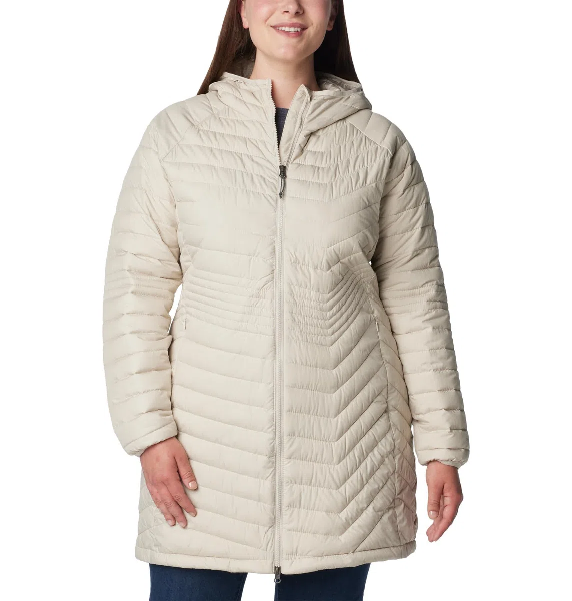 Columbia Powder Lite Mid, Giacca lunga, Donna
