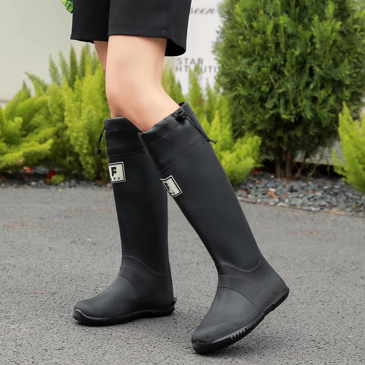 Stivali Gomma Uomo, Impermeabili Comode Alti Stivali Pioggia Donna, Stivali Antinfortunistica Stivaletti Boots Giardinaggio Galosce Pesca Caccia Per Esterni