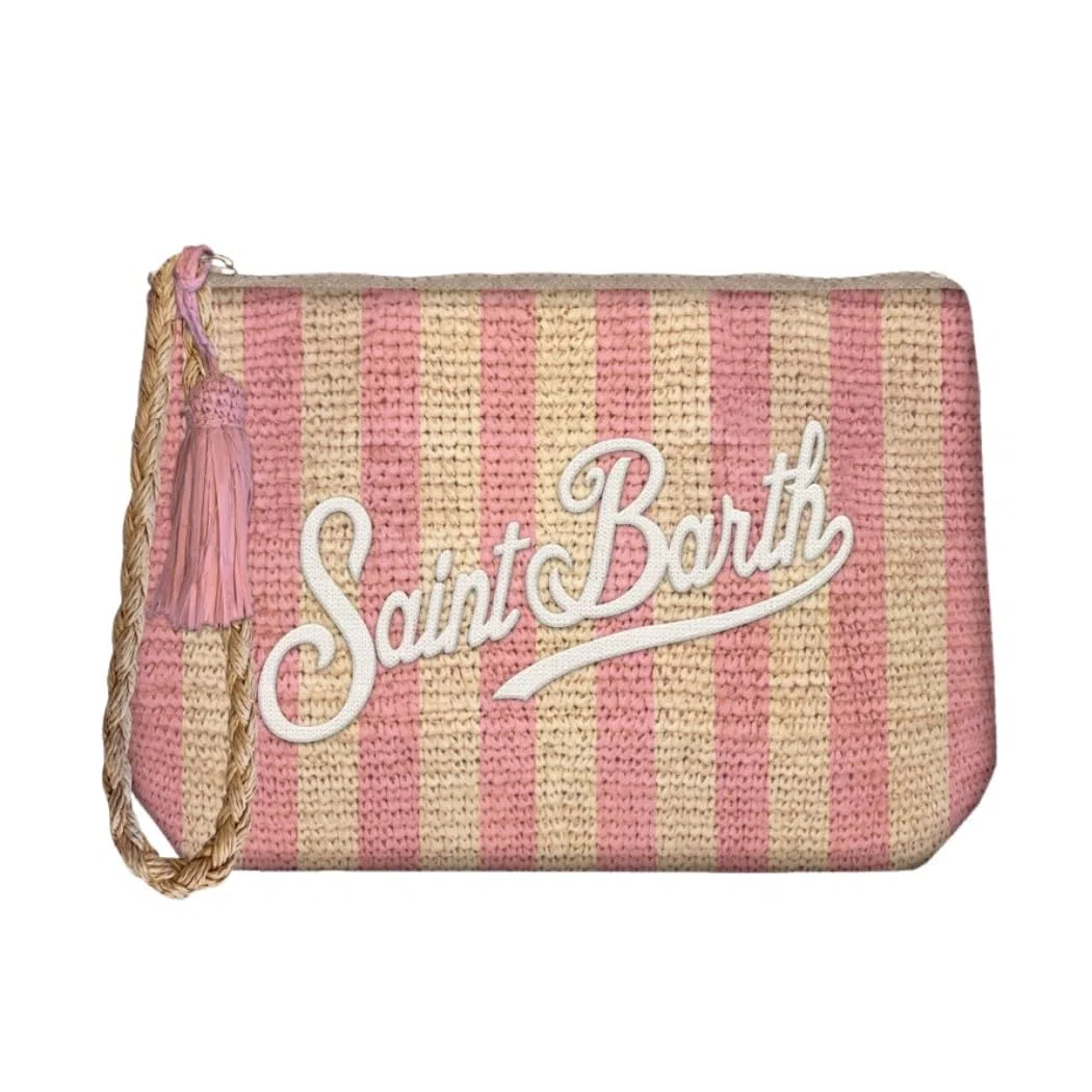 Saint Barth BOLSO DE MANO RAFFIA MUJER