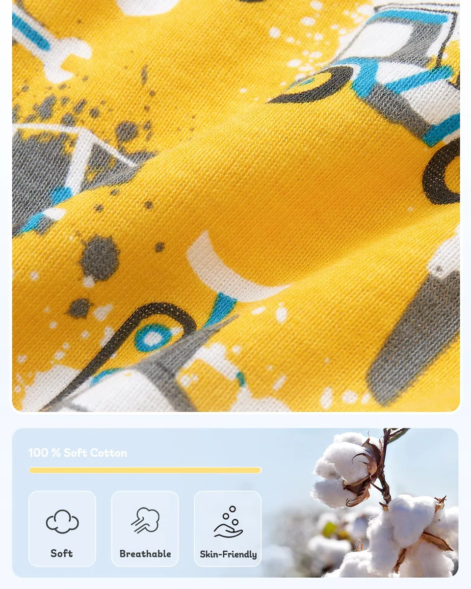 Domee Slip Intimo Cotone Dinosauro Bambino Confezione da 12