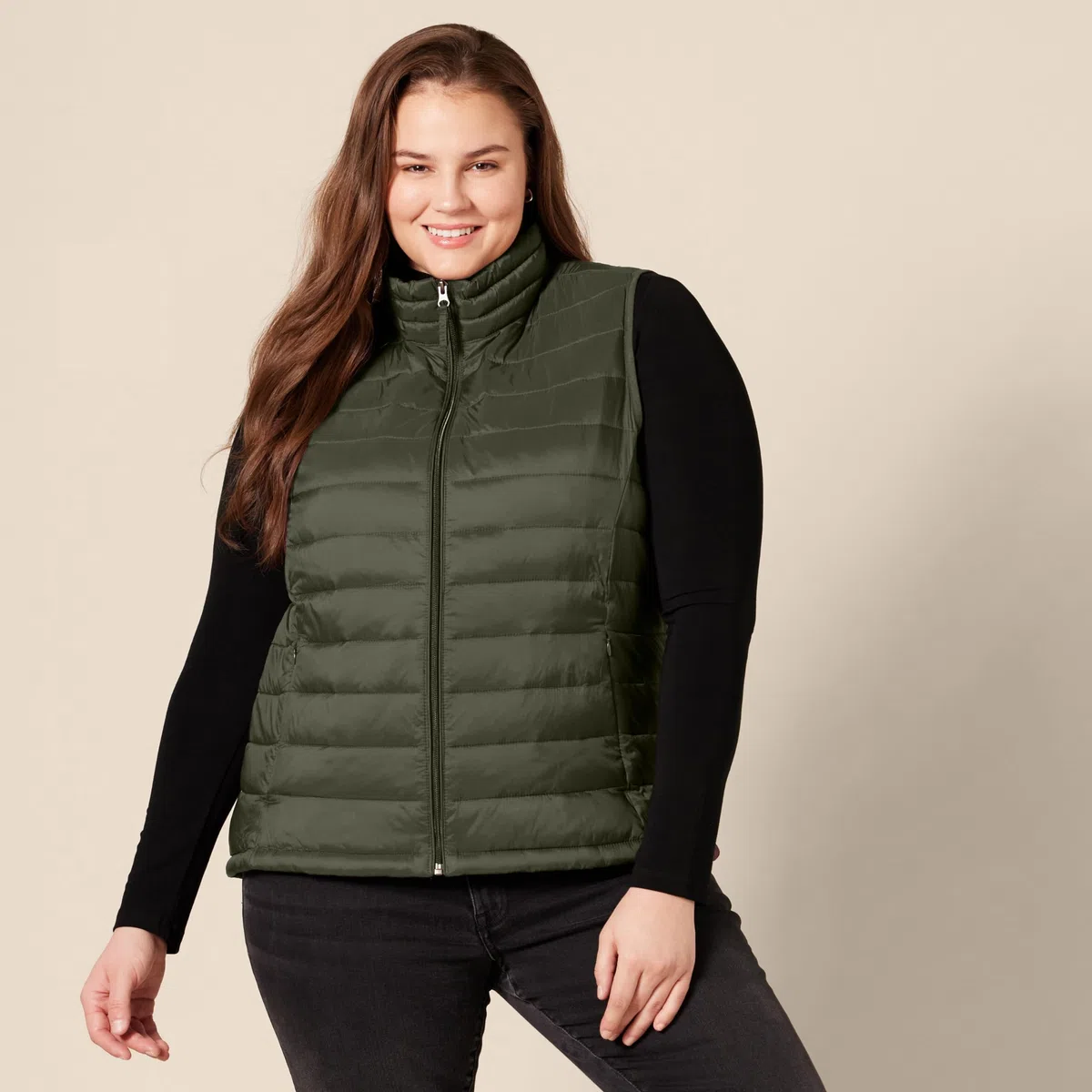 Amazon Essentials Donna Piumino Smanicato Ripiegabile Impermeabile Leggero