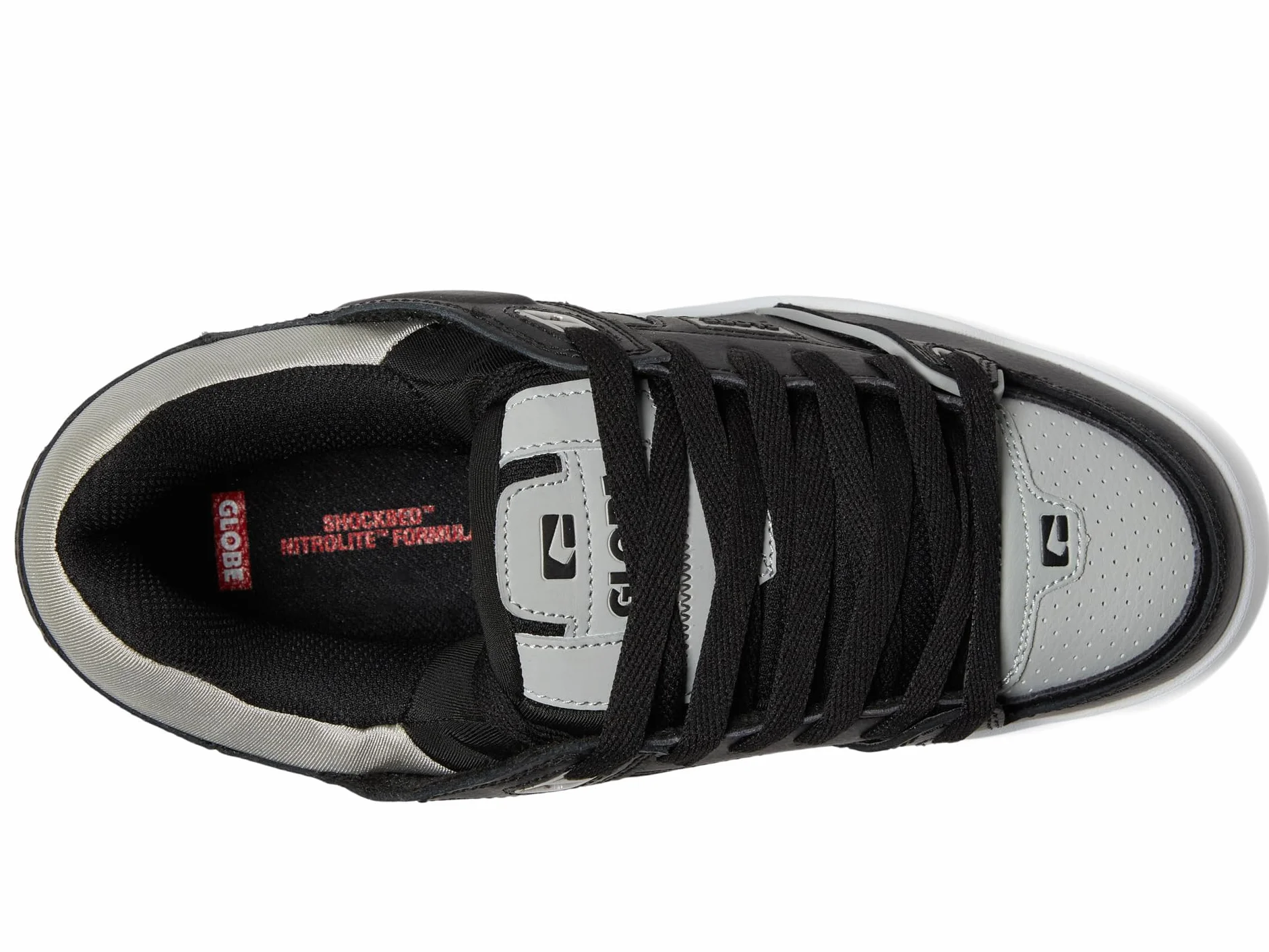Scarpe Professionali da Skate Fusion - Black/Steel/White