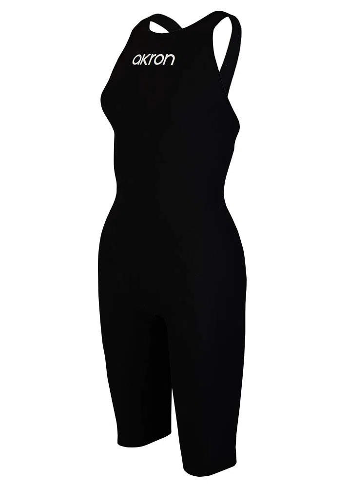 Akron Sea Star - Ginocchiera da Donna, Colore: Nero