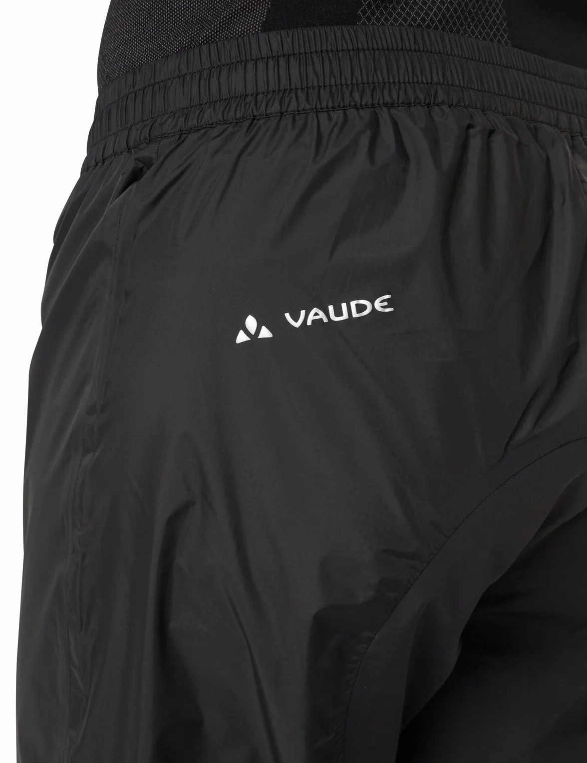 VAUDE Men's Drop Pants II Pantaloni, Nero, S Corta Uomo