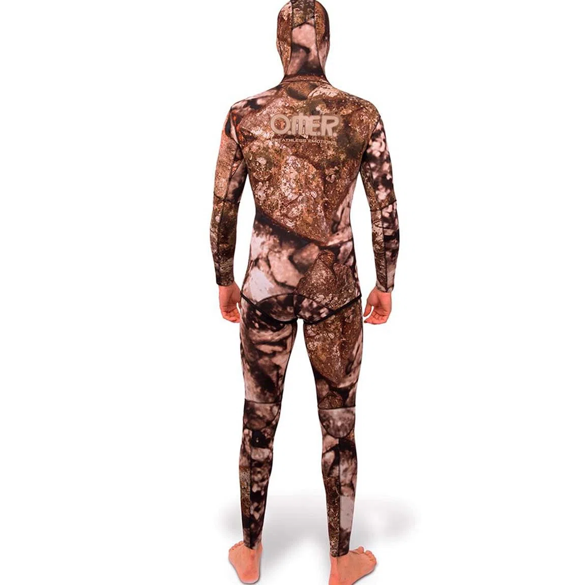 Omer Holo Pantaloni Pietra 5 Millimetri Neoprene Nylon Unisex Adulto Immersione Grigi