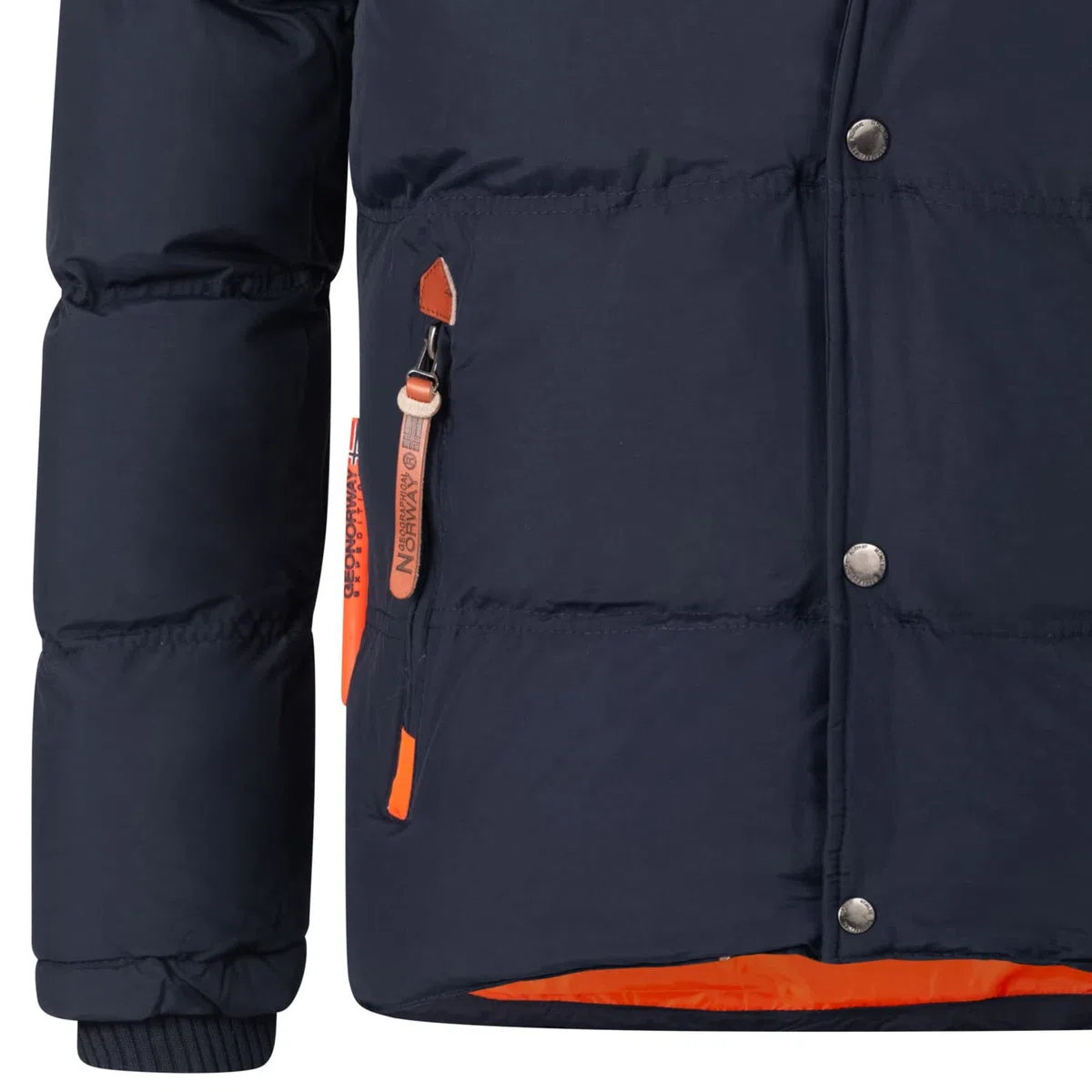 Geographical Norway Uomo Giacca Trapuntata Giacca Invernale - Foderato Caldo Giacca a Vento - Sci All'Aperto Giacca da Snowboard per Il Inverno/Autunno IN Bundle Con UD Beanie