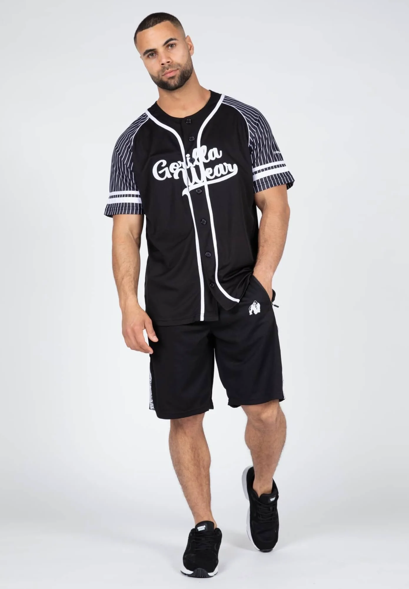 GORILLA WEAR 82 Baseball Jersey - White