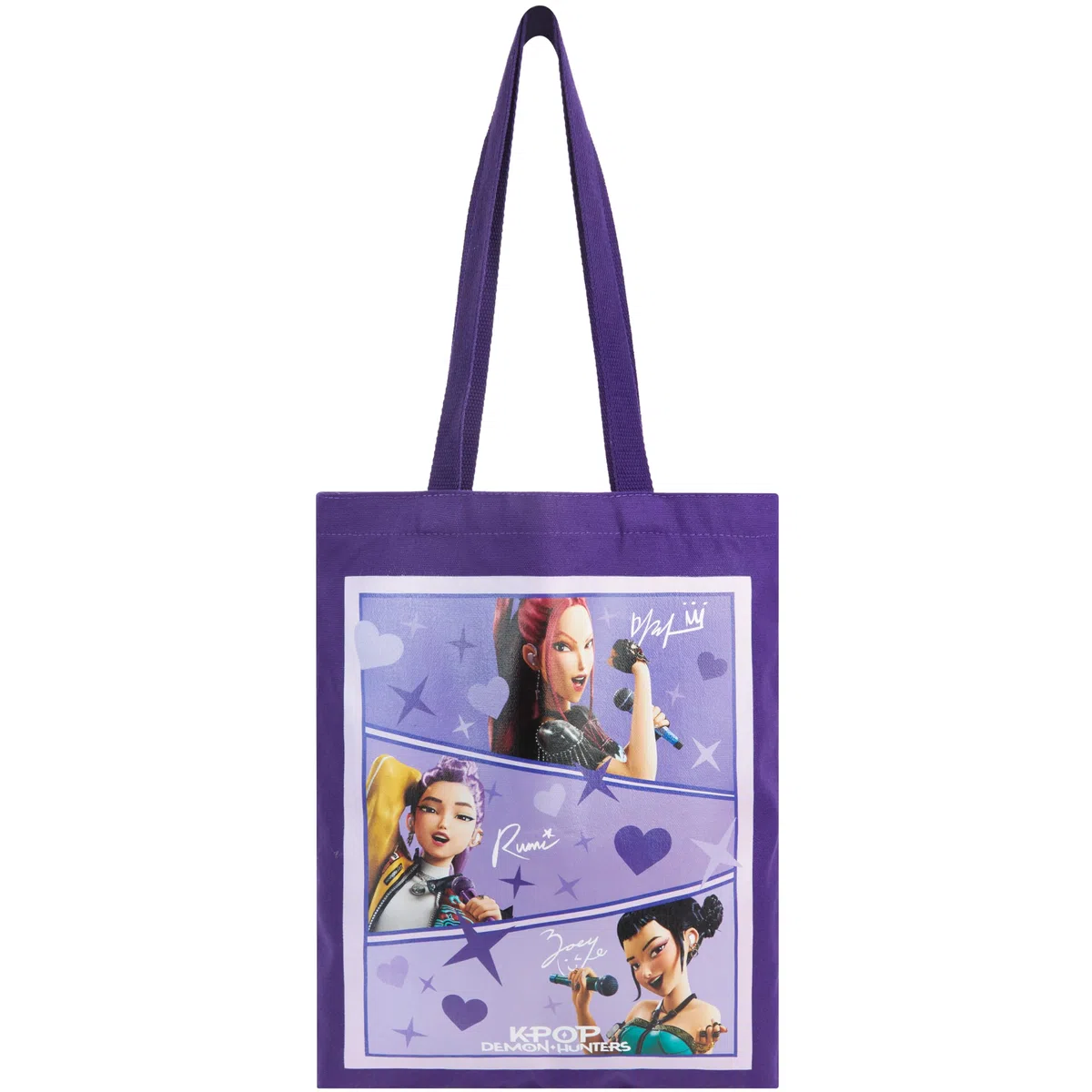 Get Trend Huntrix Kpop Demon Hunters Tote Bag per Ragazze, Borsa Spalla Comoda Ideale per Scuola, Concerti, Uscite, Shopping e Regalo