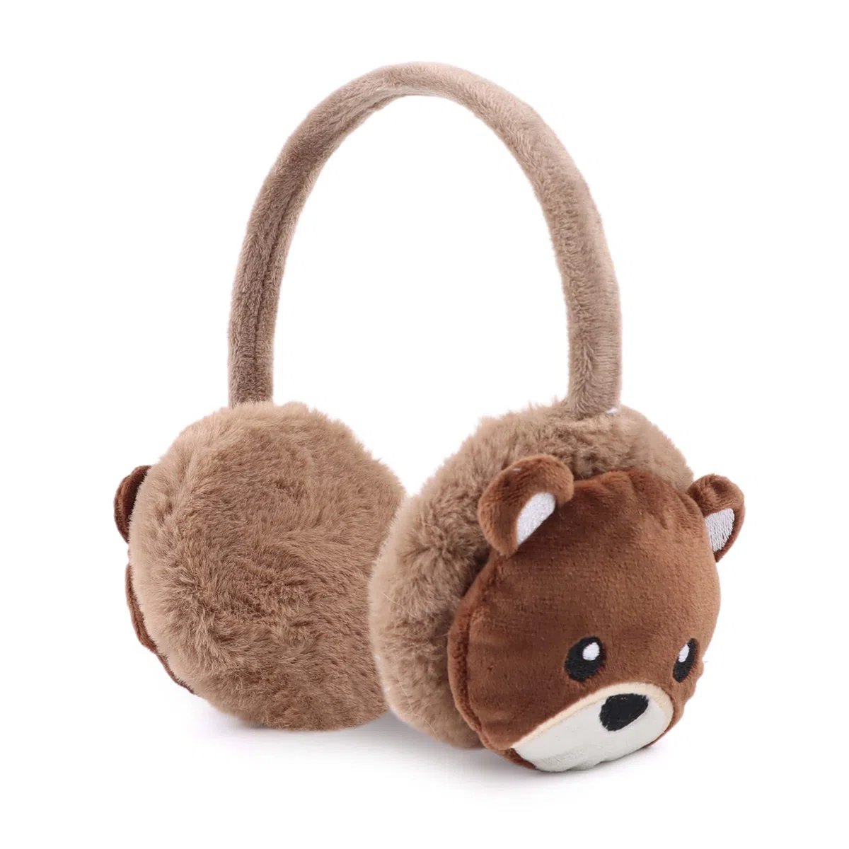 XIAOHAWANG Ragazze Inverno Paraorecchie Ragazzo Caldo Lungo Peluche Orecchie Scaldaorecchie Pieghevole Bambini Donne 3-8 anni
