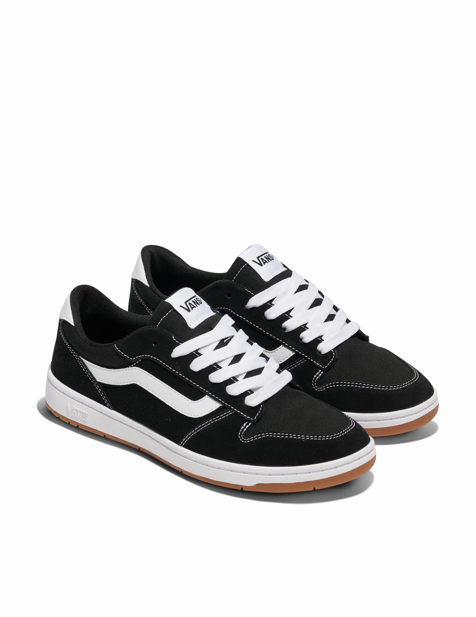 Vans Uomo Scarpe da Ginnastica in Pelle Scamosciata Ryland, White/Black