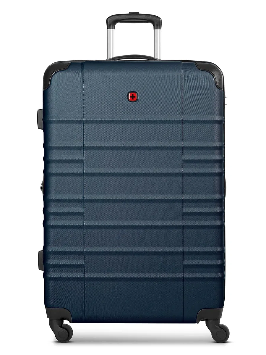 WENGER Amplar Evo Parent, blu navy, Koffer L + (75 cm), Bagaglio rigido