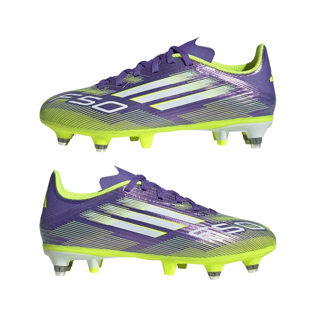 Adidas F50 League Soft Ground Football Boots Kids Scarpe da calcioUnisex - Bambini e Ragazzi