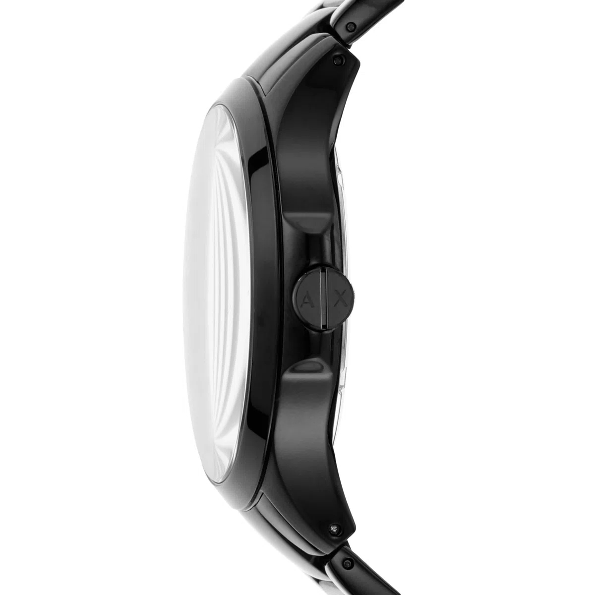 Armani Exchange Orologio per uomo, movimento tre lancette al quarzo e cassa da 46 mm con cinturino in acciaio