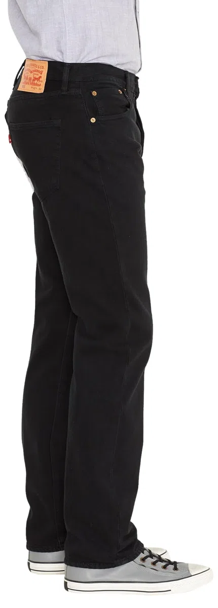 Levi's 501 Original Fit, Jeans Uomo, Stonewashed Black, 34W / 32L