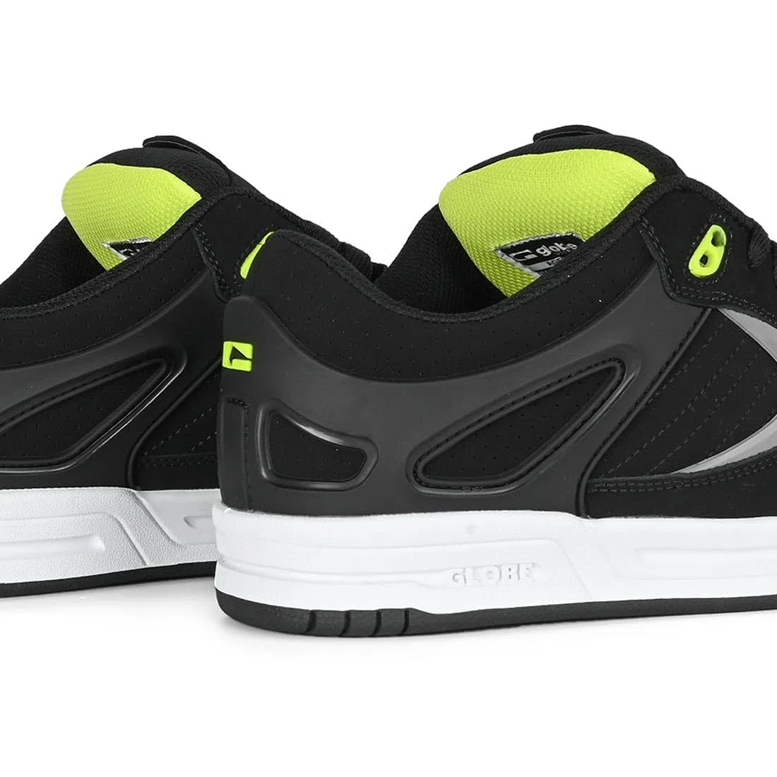 Globe Agent - Scarpe da skate, colore: Nero/Lime
