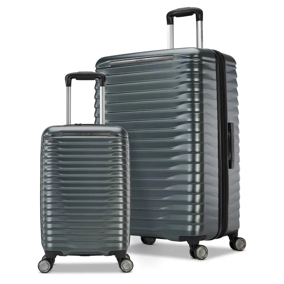 Samsonite Element - Set di valigie rigide, 2 pezzi, colore: Verde