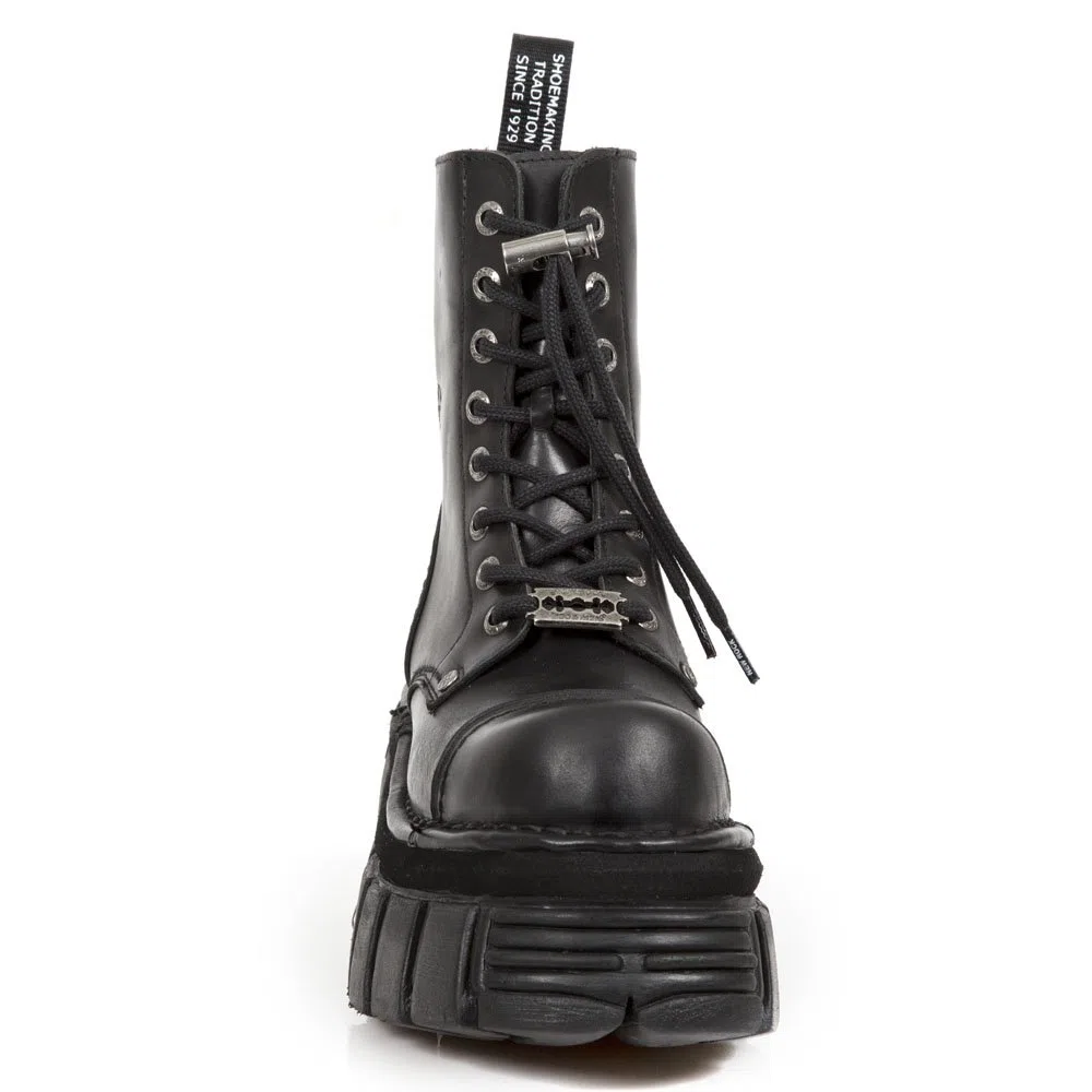 New Rock Combat Boots Unisex Stivali Platform