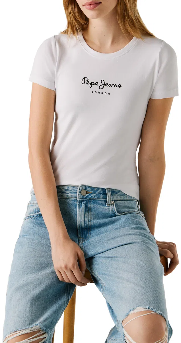 Pepe Jeans New Virginia T-Shirt Donna (Pacco da 1)