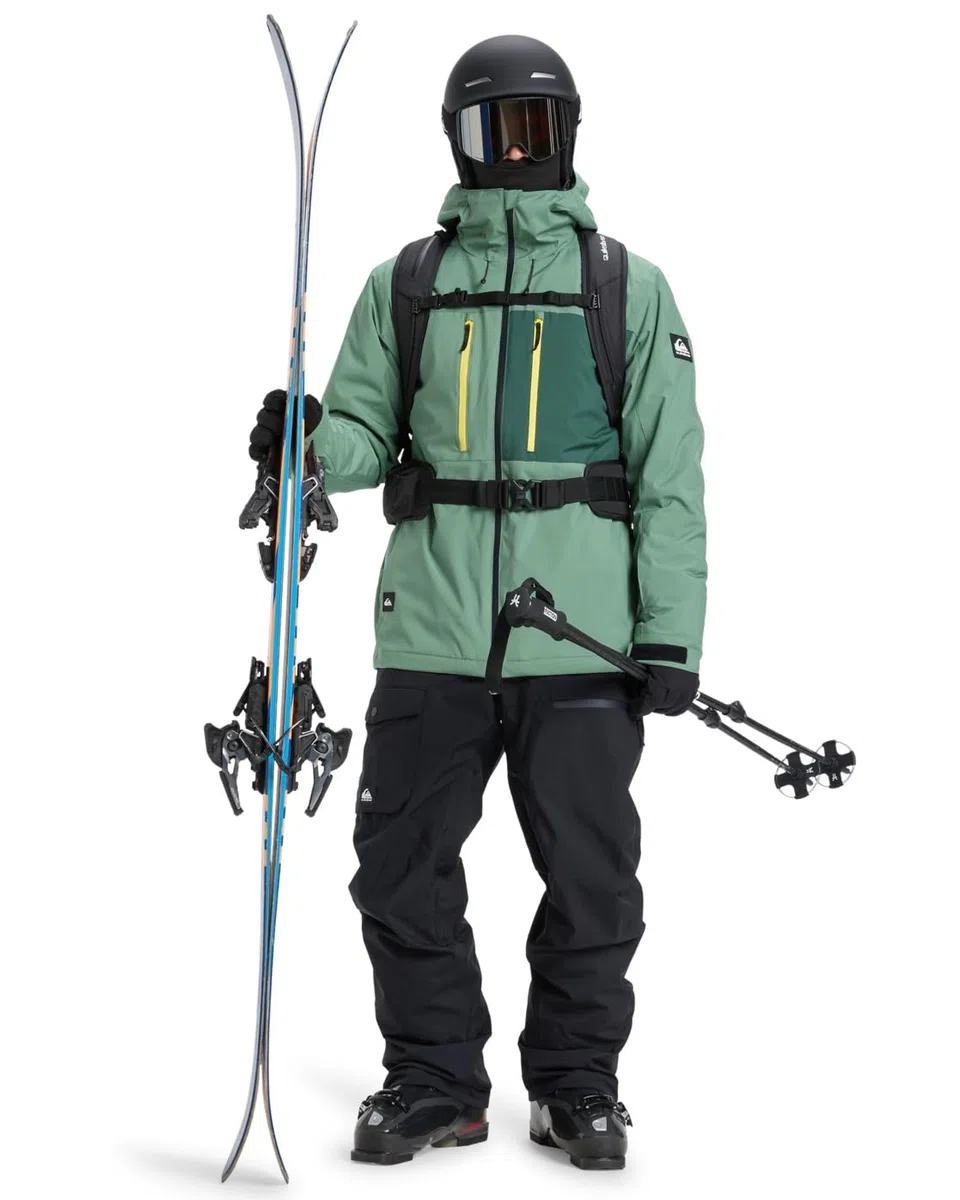 Quiksilver Sycamore Solid 20k Jacket Gilet Uomo (Pacco da 1)