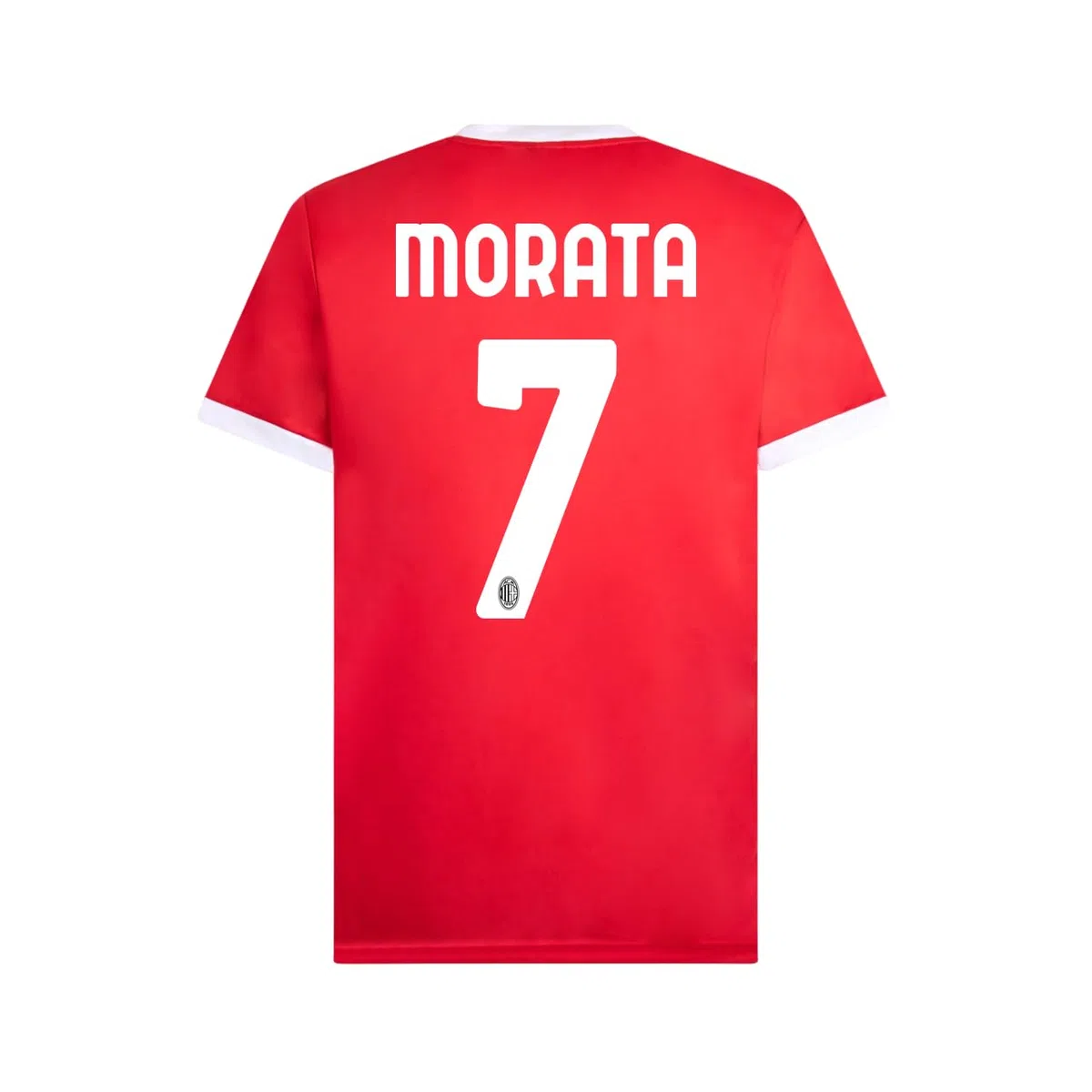 A.C. Milan - Maglia Replica Stadio, Stagione 2024/25, Home, Morata 7, 6 Anni