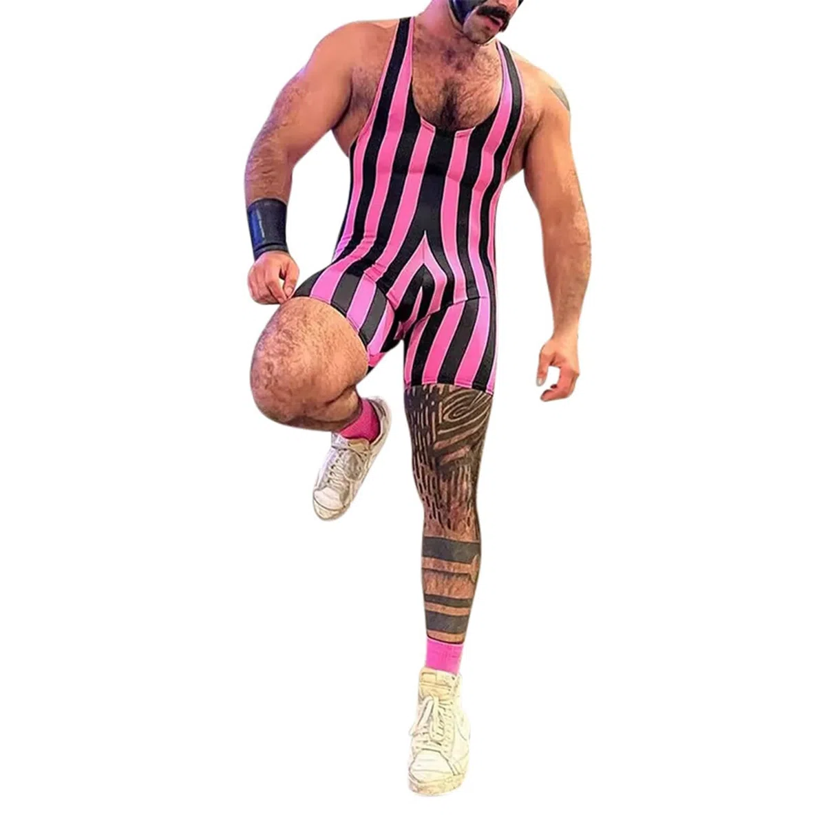 Generisch 2025 Maschio Primavera Estate Abbigliamento Sportivo A Righe Fitness Body Design Tuta Ginnastica Vestiti Casa Vestiti Tuta Corta Uomo Estate