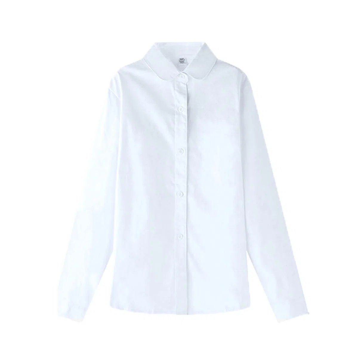 Camicette Chljem Camicetta bianca per neonati pentole bambini ragazze bottone a forma di ragazze pentole camicia 146 ragazze