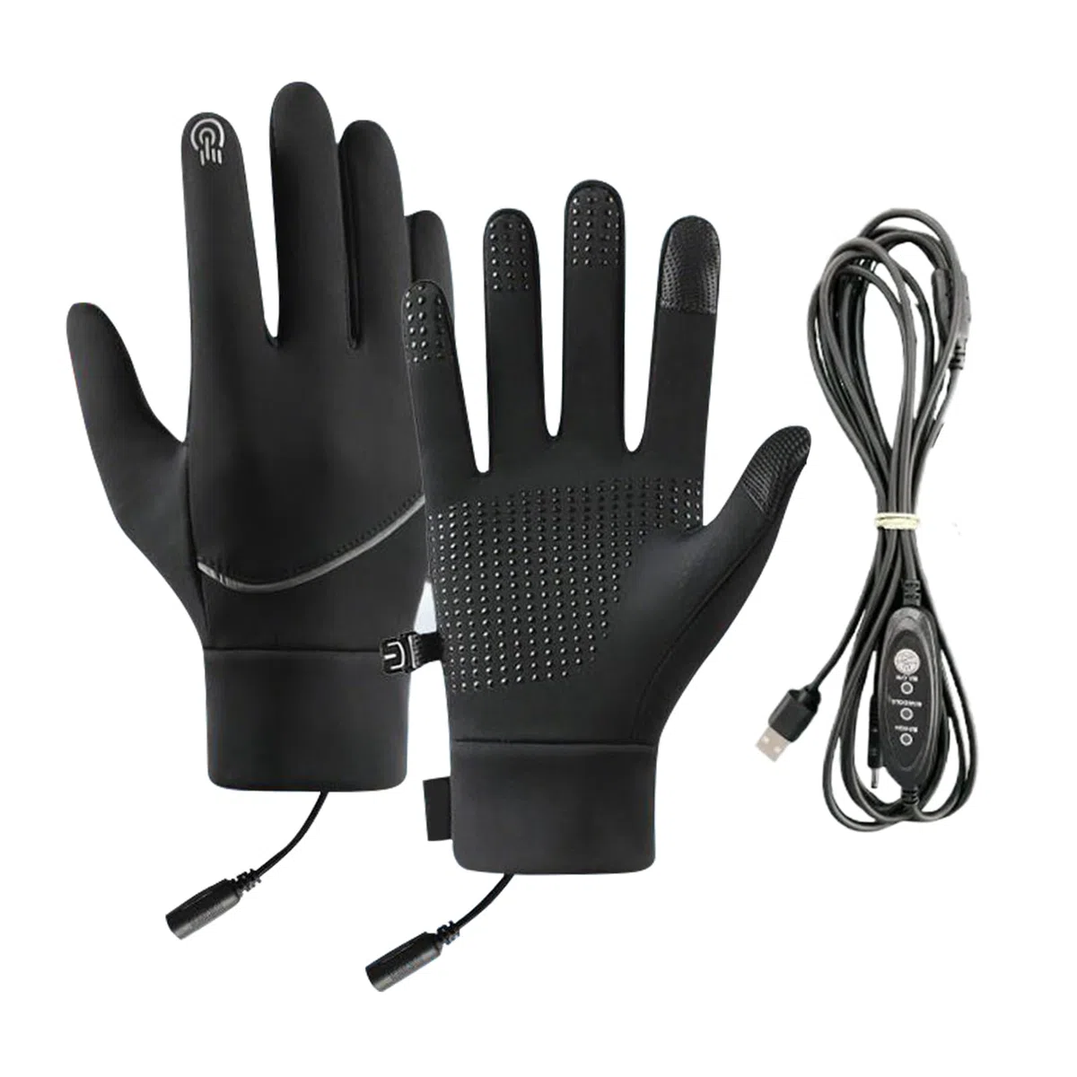 Guanti Riscaldati USB | Guanti Termici Per Mani Fredde In Nevicate E Climi Rigidi,Riscaldamani Temperatura Regolabile per Sport Trekking Snowboard Sci Campeggio Bici Equitazione