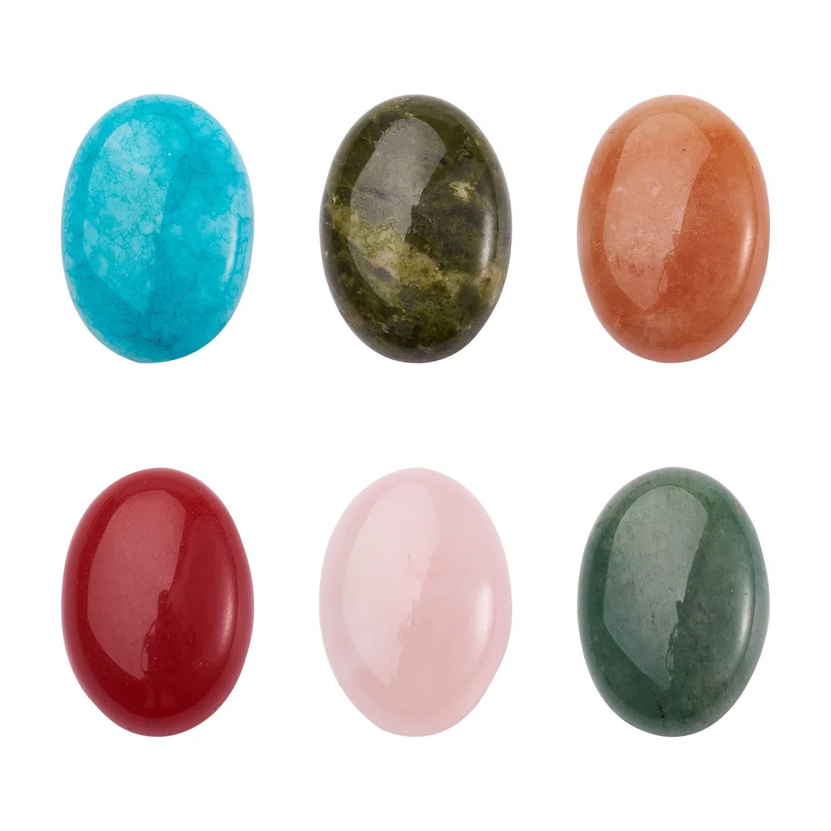 PandaHall - Cabochon ovali naturali e sintetici