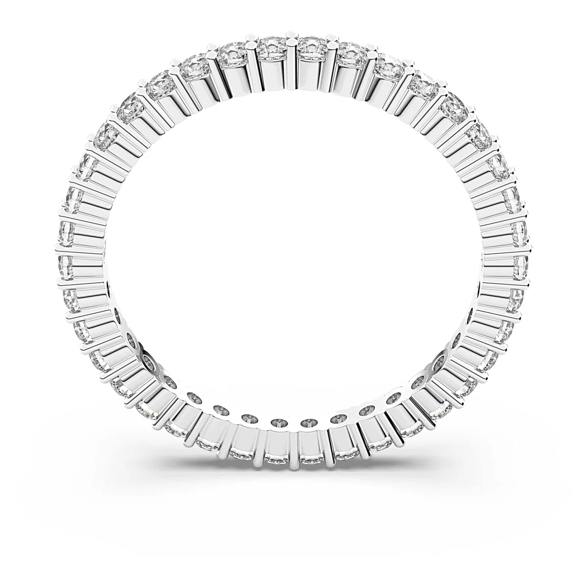 Swarovski Matrix Vittore bague, cristaux blancs taille ronde