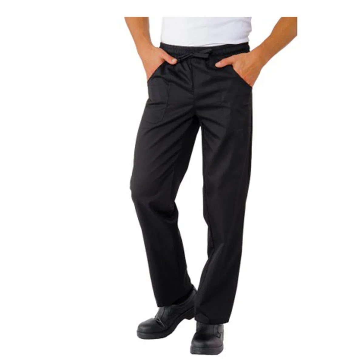 Pantaloni da Lavoro,Slim,con Laccio,Cotone,Cucina,Estetista,Ristorante,Pizzeria,Chef,Cuoco,Infermiere