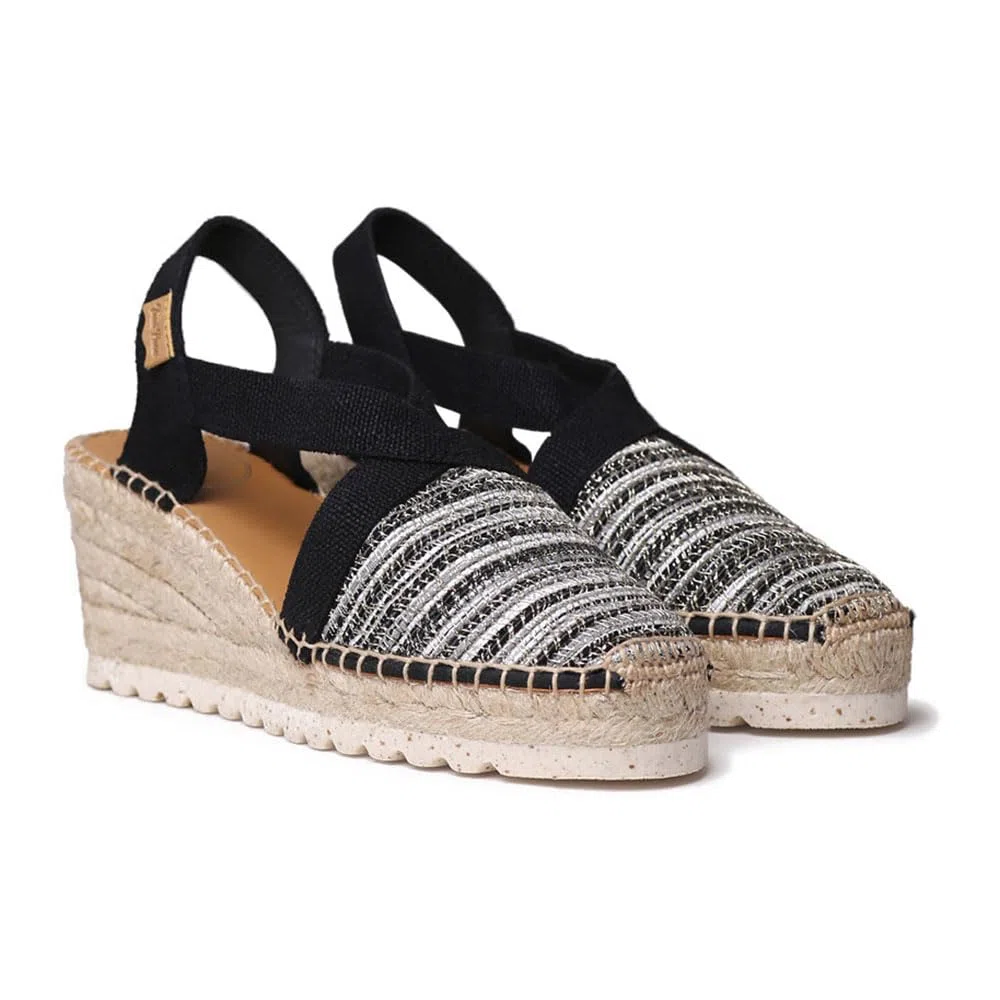 TONI PONS Terra-CL, Espadrillas da donna con zeppa, colore: nero