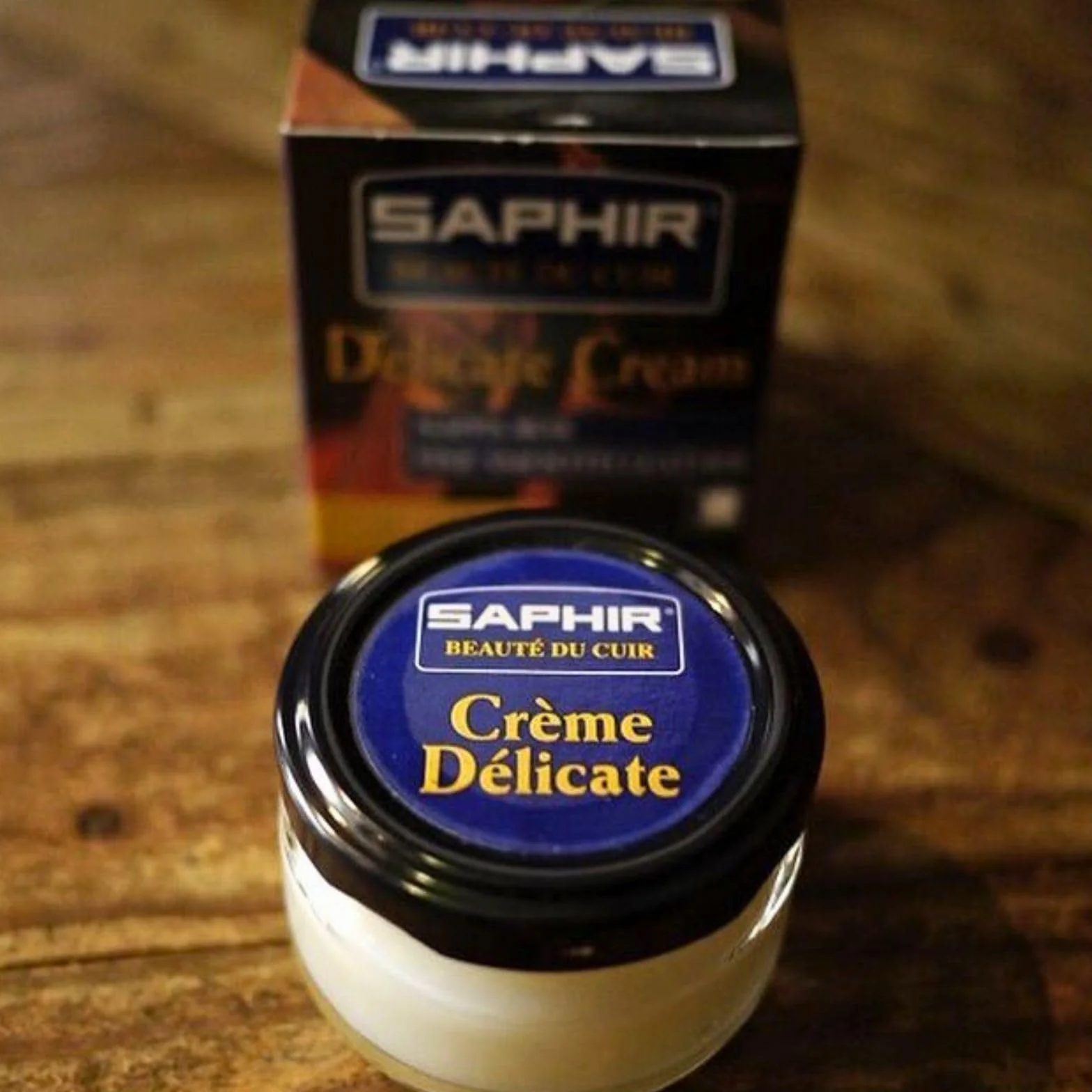 SAPHIR Cera crema delicata zaffiro