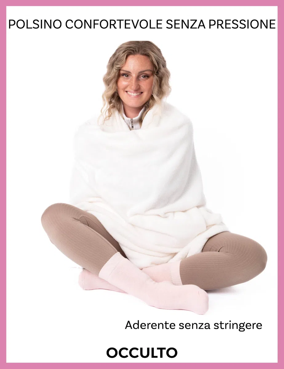 Occulto calzini termiche donna pacco da 6 (modello: Smilla), calze invernali di cotone
