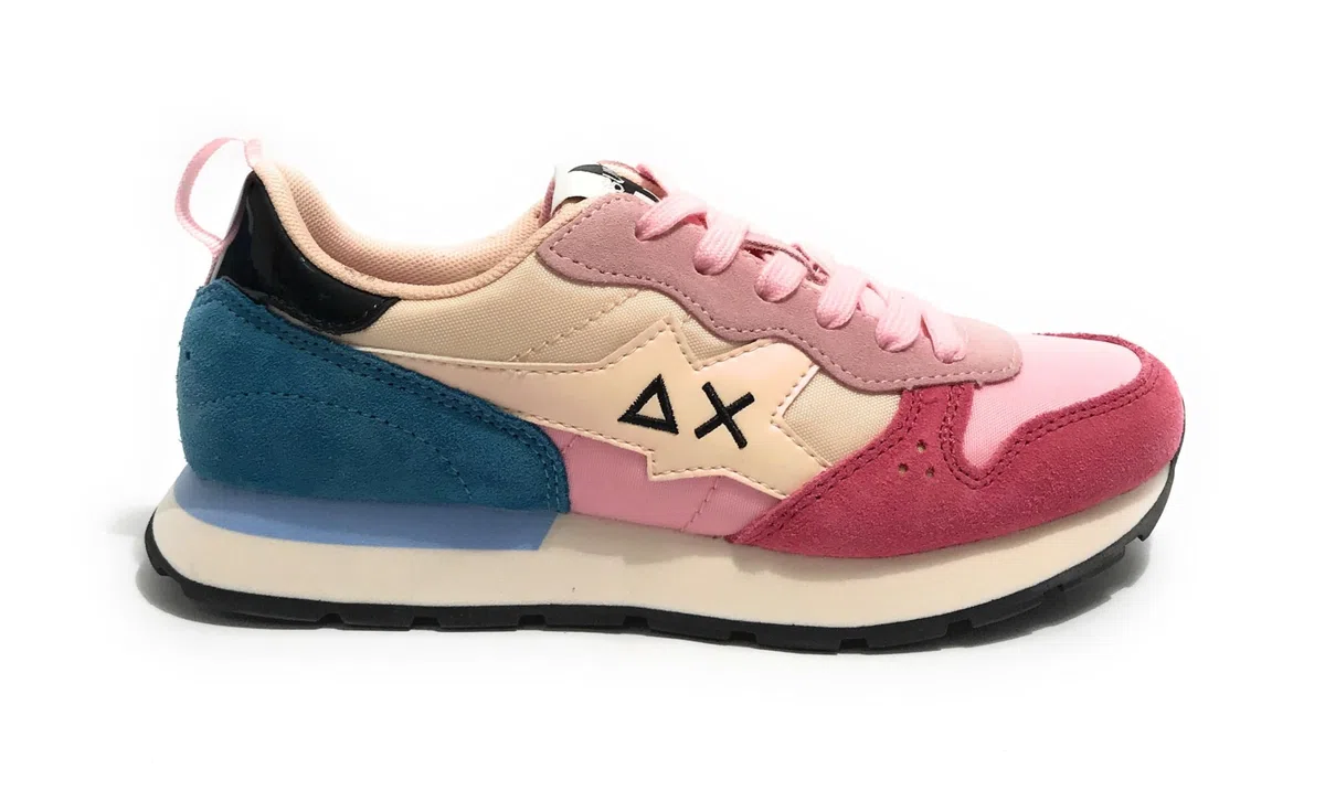 SUN68 Sneakers Basse Z35411t STARGIRL Multicolor Bambina Rosa