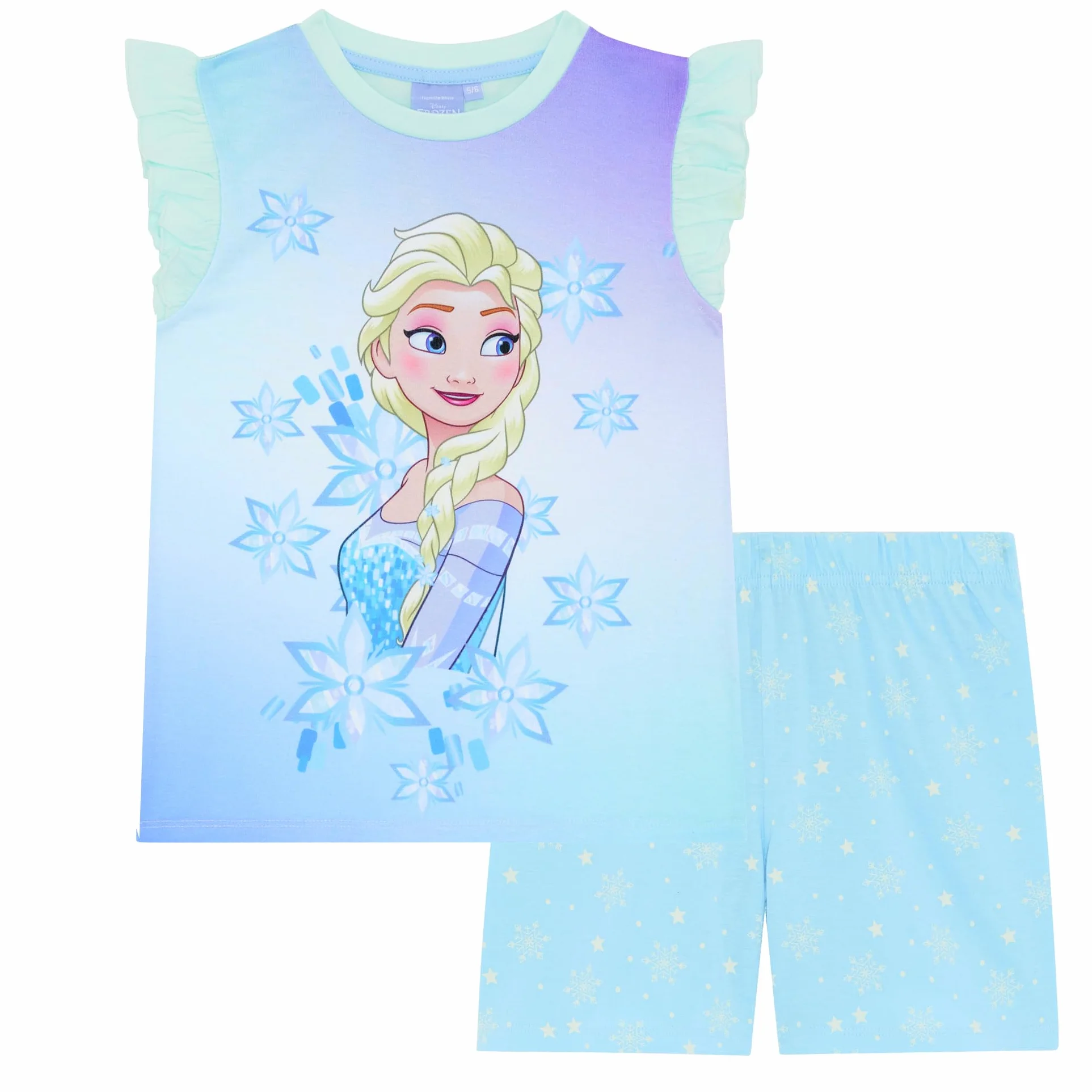 Disney Set Pigiama corto senza maniche Elsa Frozen