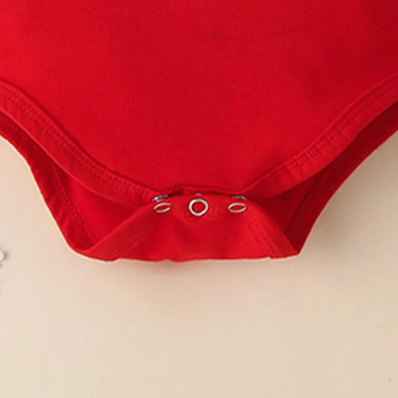 Completo per Neonate Set, Maniche Lunghe Volant Vestiti Bambina con My First Christmas, Pagliaccetto a Righe con di Babbo Natale Pantaloni e Cappello, Giorno di Natale per 0-24 Mesi, Rosso