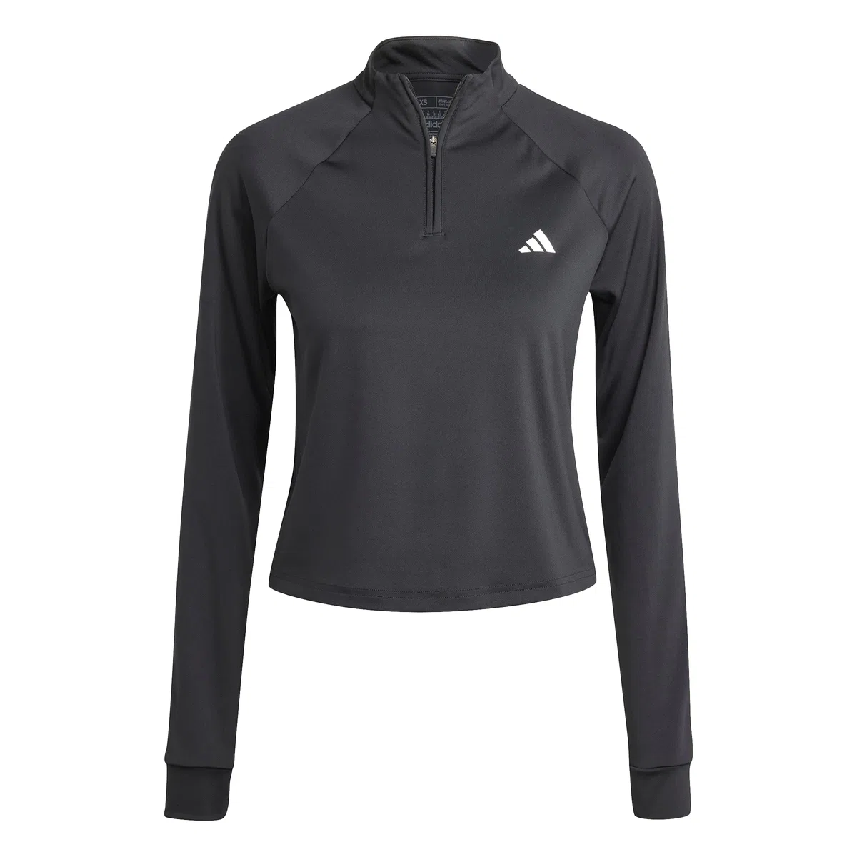 Adidas Train Essentials Minimal Branding 1/4-zip Cover Up Pista Top Donna (Pacco da 1)