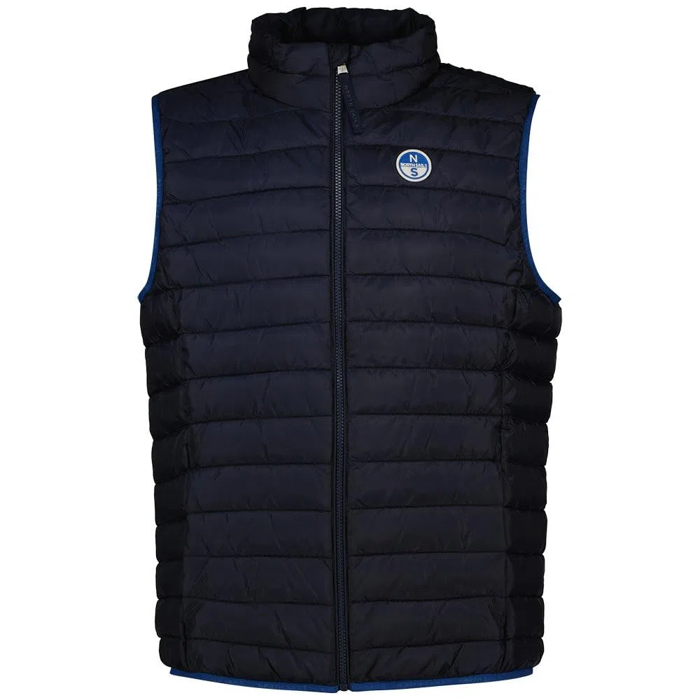NORTH SAILS Smanicato Crozet Vest Gilet Sportivo Uomo Sintetico Blu Scuro