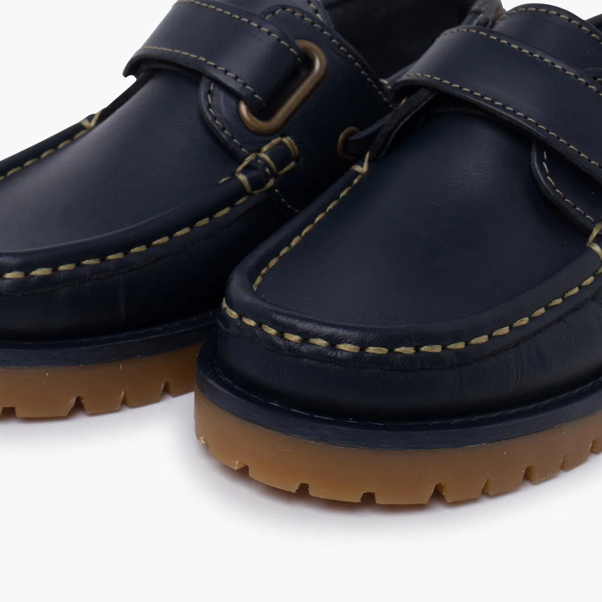 Pisamonas Scarpe da Barca Bambino Chiusura A Strappo
